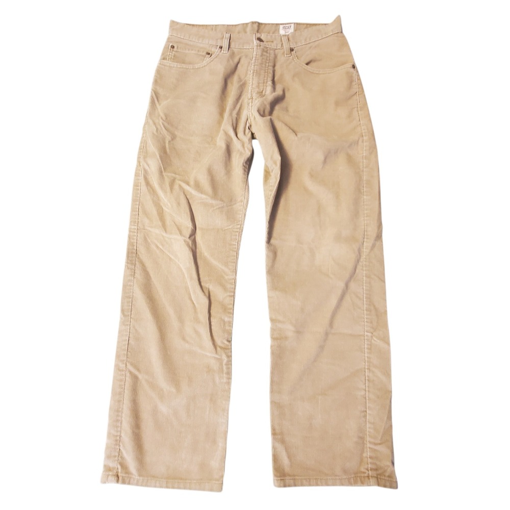 Levi's 559 Corduroy Brown Y2K Skater Loose Fit Pants Relaxed Straight Mens 32x30